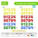 Translucent Numbers Light Table Toys Sensory Toys