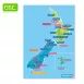 Dry Erase Magnetic Map of New Zealand