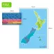 Dry Erase Magnetic Map of New Zealand