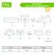 Soft Wood-Like Foam Building Blocks EVA foam blocks