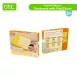 Plastic Pegboards with Rubber Bands for Geometry Learning Math Toys for Kids (FRACTION/SQUARE)