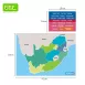 Dry Erase Magnetic Map of South Africa