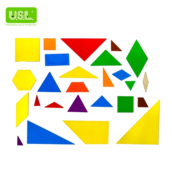 【几何拼图】 威力多巧板(15形/26形)