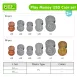 USD Play Money COIN Set for Board Games and Pretend Play