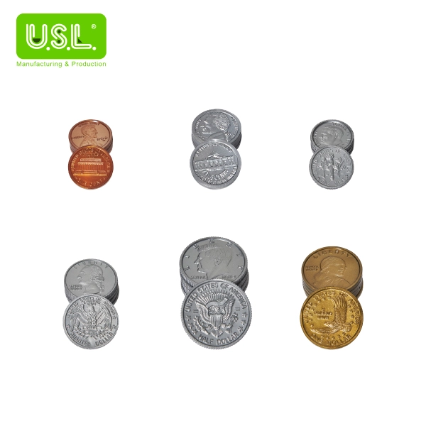 【钱币、骨牌】美金综合硬币