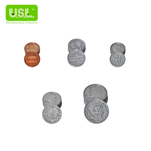 【钱币、骨牌】美金综合硬币