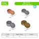 NTD Play Money COIN Set for Board Games and Pretend Play