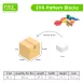 EVA Form Pattern Blocks - Geometric Shapes for Kids