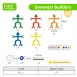 Interlocking Building Blocks Educational Toys for Kids (Gymnast Theme)