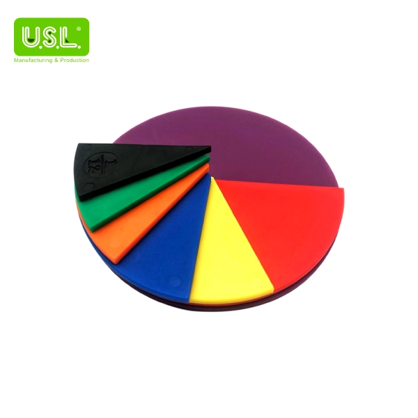 【十進位、分數】圓形分數板