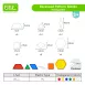 Pattern Blocks Shape Puzzles Math Toys for Creativity Counting and Sorting Skills