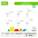 Pattern Blocks Shape Puzzles Math Toys for Creativity Counting and Sorting Skills