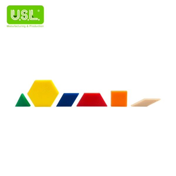 【几何拼图】 六形六色系列