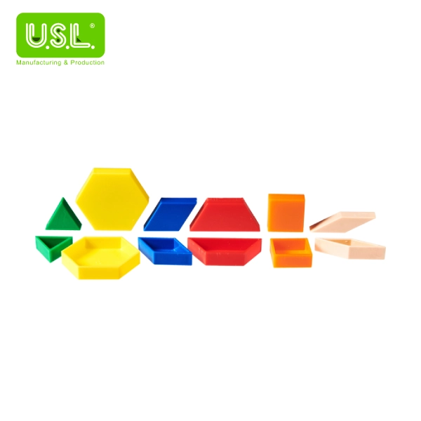 【几何拼图】 六形六色系列