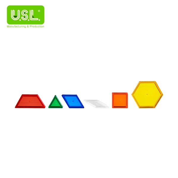 【几何拼图】 六形六色系列