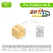 Animal Shaped Interlocking Building Blocks Educational Toys for Creative Play (zoo theme)
