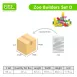 Animal Shaped Interlocking Building Blocks Educational Toys for Creative Play (zoo theme)