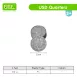 USD Play Money COIN Set for Board Games and Pretend Play