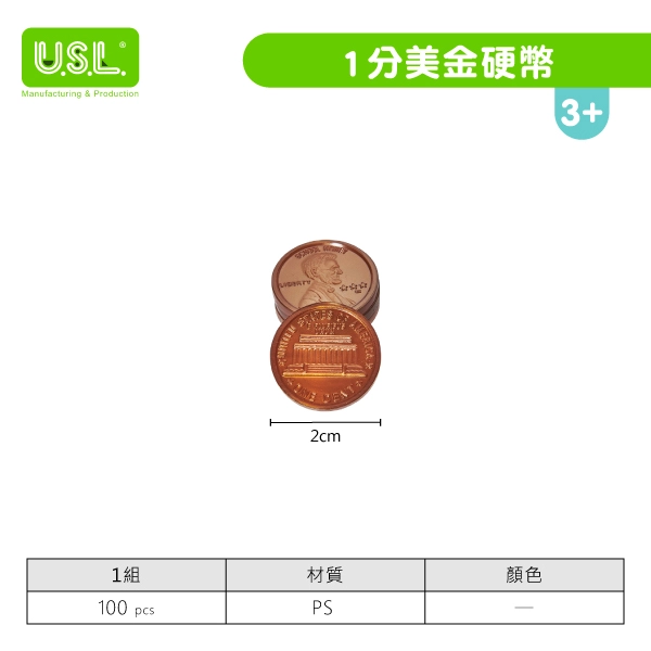 【代幣 / 錢幣、骨牌】美金綜合硬幣系列