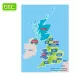 Dry Erase Magnetic Map of the UK