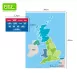 Dry Erase Magnetic Map of the UK