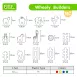 Interlocking Building Blocks Educational Toys for Kids (with wheels)