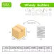 Interlocking Building Blocks Educational Toys for Kids (with wheels)