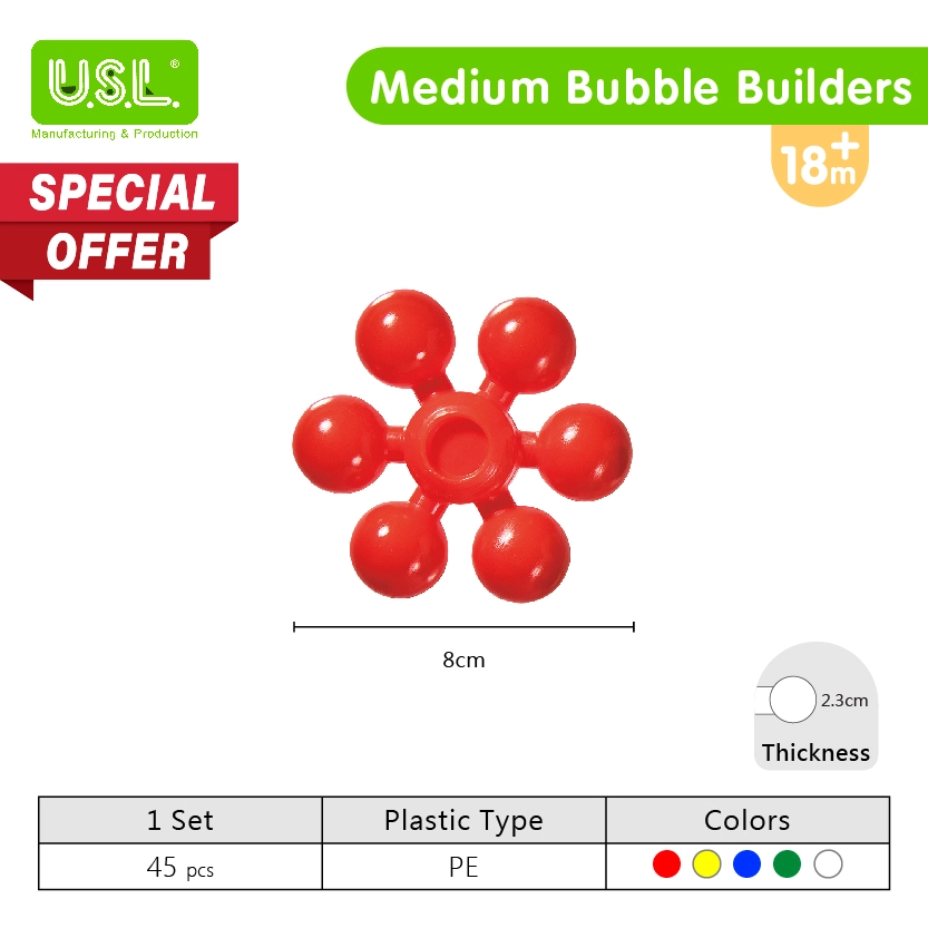 Educational Snowflake Interlocking Building Blocks for Kids