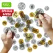 Translucent USD Coins Play Money Set for Light Tables, Board Games, and Pretend Play