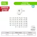 Translucent Number Tiles for light tables_ for Projectors Math Toys for Creative Learning