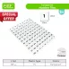 Translucent Number Tiles for light tables_ for Projectors Math Toys for Creative Learning