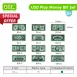Translucent USD Play Money BILL Set for light tables_ for Board Games and Pretend Play