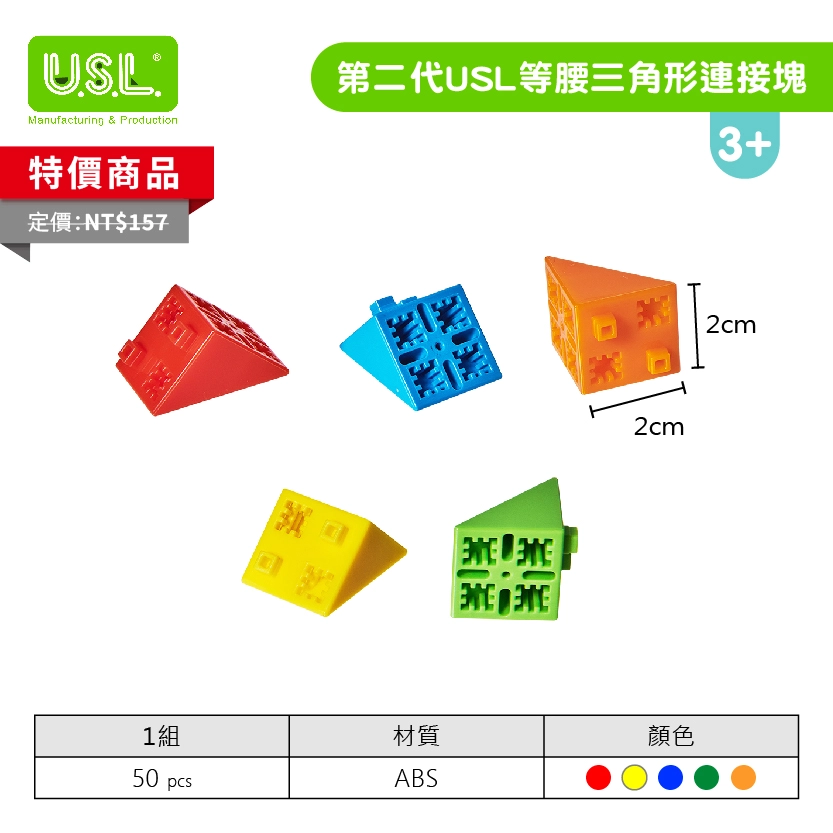 【建構積木】第二代USL連接方塊系列