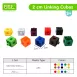 2cm Linking Cubes Educational Toys for Kids for Developing Spatial Awareness and Hand-Eye Coordination