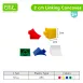 2cm Linking Cubes Educational Toys for Kids for Developing Spatial Awareness and Hand-Eye Coordination