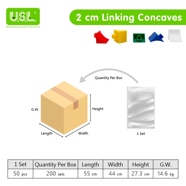 2cm Linking Cubes Educational Toys for Kids for Developing Spatial Awareness and Hand-Eye Coordination