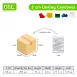 2cm Linking Cubes Educational Toys for Kids for Developing Spatial Awareness and Hand-Eye Coordination