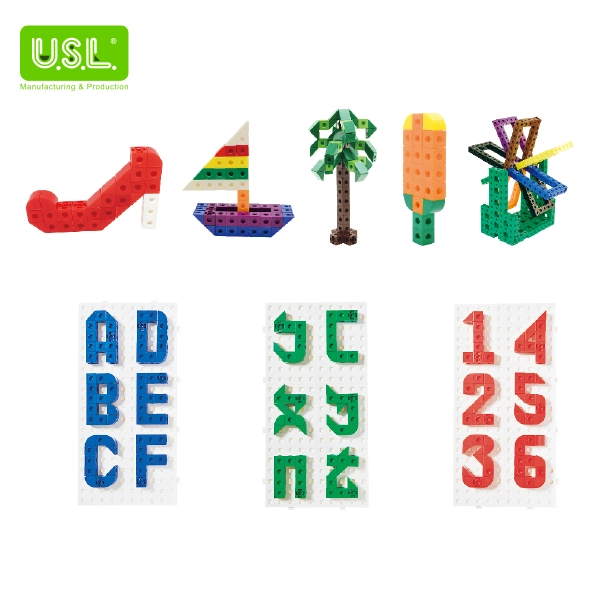 2cm Linking Cubes Educational Toys for Kids for Developing Spatial Awareness and Hand-Eye Coordination