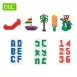 2cm Linking Cubes Educational Toys for Kids for Developing Spatial Awareness and Hand-Eye Coordination