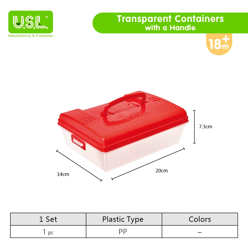 Clear Stackable Office & School Supplies Containers