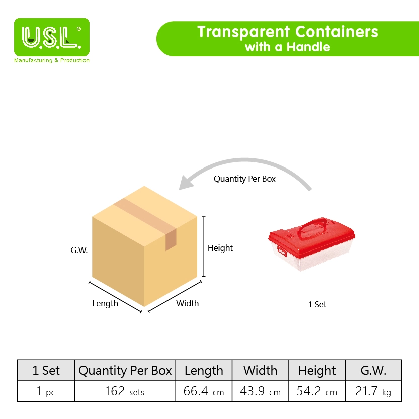 Clear Stackable Office & School Supplies Containers