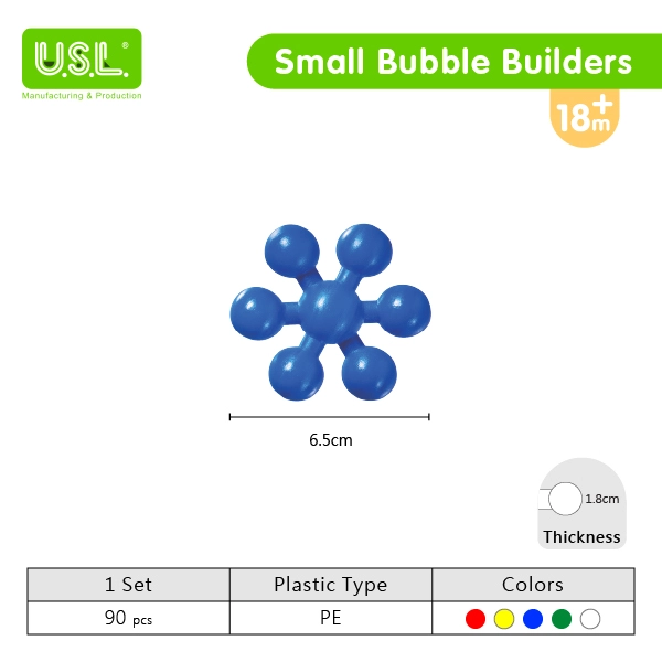 Educational Snowflake Interlocking Building Blocks for Kids