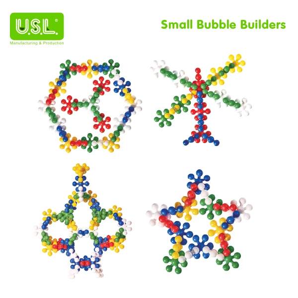 Educational Snowflake Interlocking Building Blocks for Kids