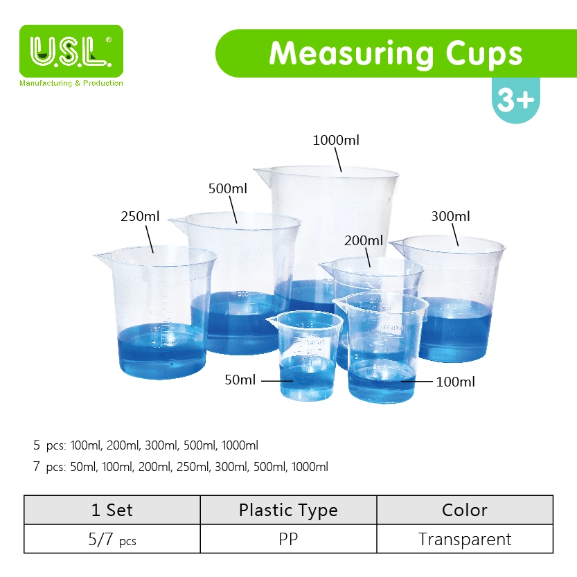 Translucent Graduated Cylinders and Measuring Cups Essential Tools for light tables_ for Accurate Liquid Measurements