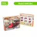 Educational Building Blocks for Road Vehicles Fun and Interactive Toys