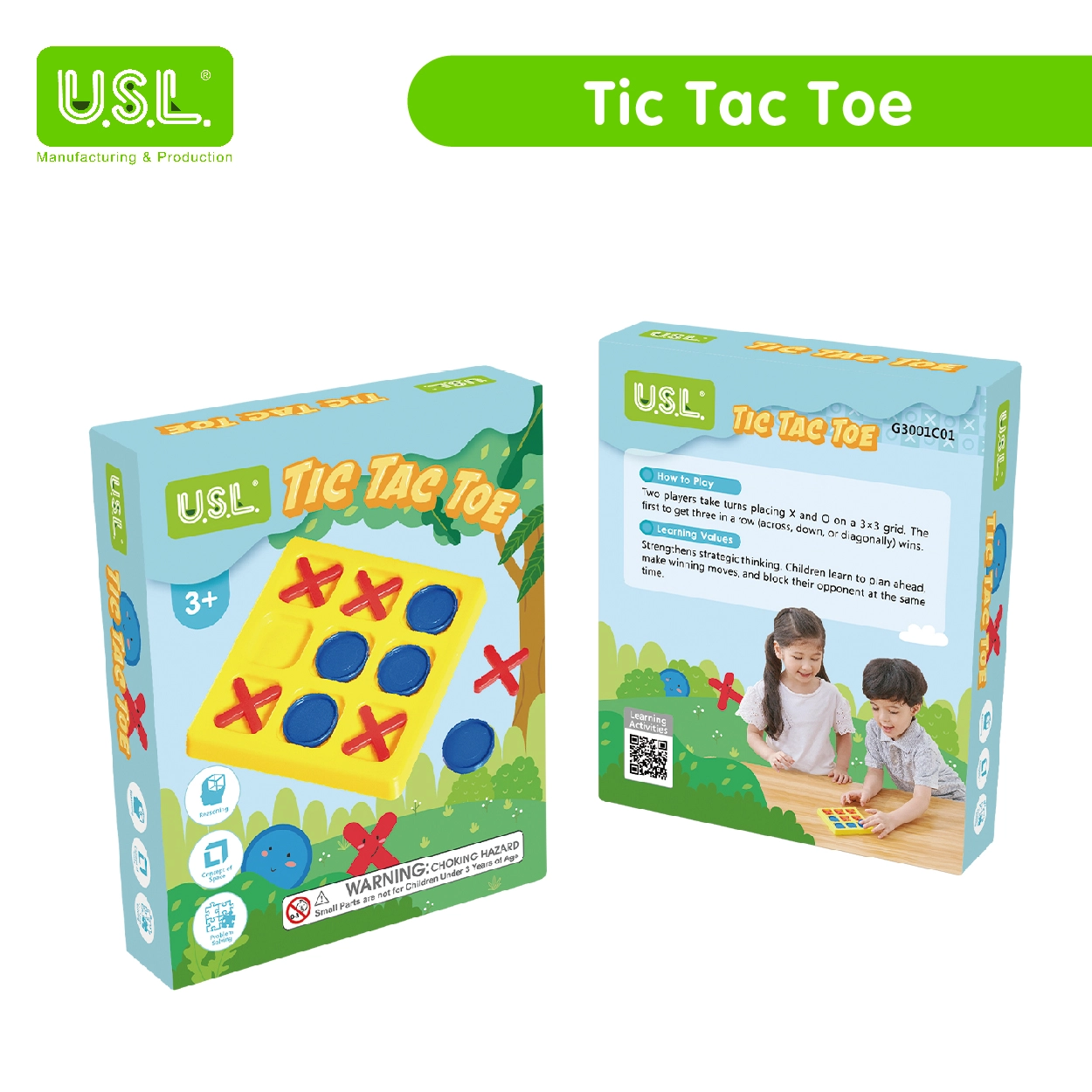 Tic Tac Toe Classical Turn-taking Board Game