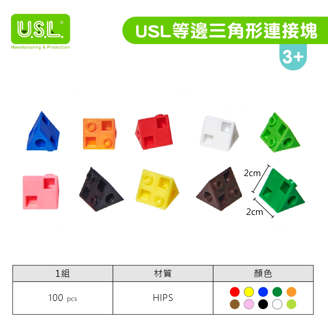 【建構積木】USL連接方塊系列 