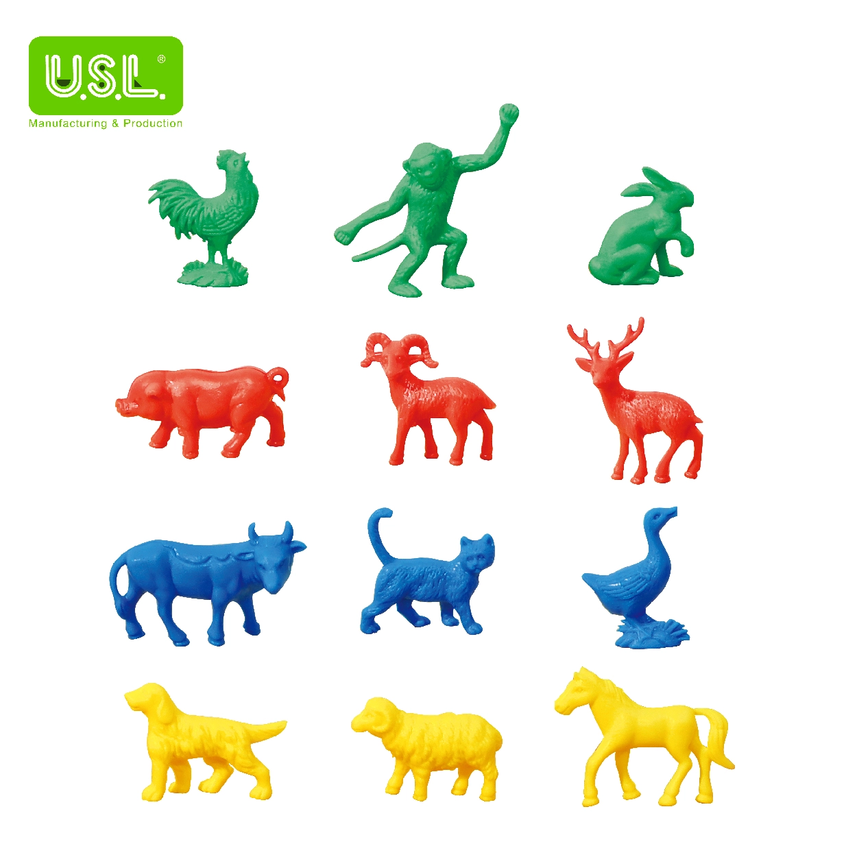 【模型玩具】家禽家畜組