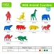 Wild Animal Counters Construction Vehicle Counters Educational Sorting and Counting Toys