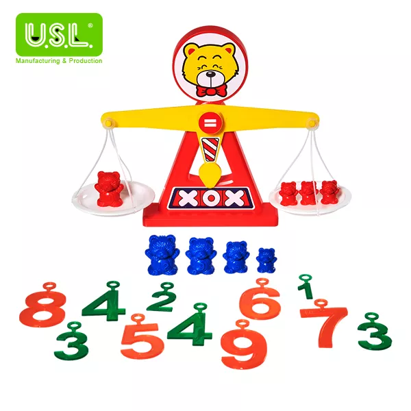 Visual Number Balance Series (Balance Scale)